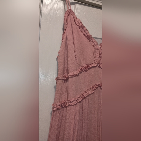 Shinestar brand tiered Maxi Sundress Size Large New With Tags - Picture 9 of 9